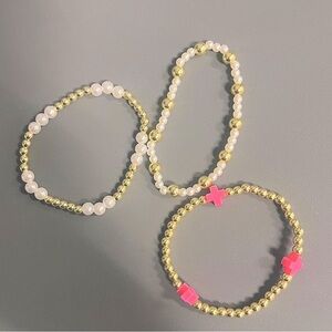 Handmade nontarnish gold bracelets